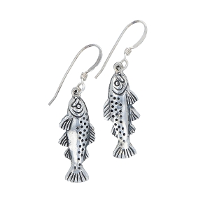 Medium Trout Earrings